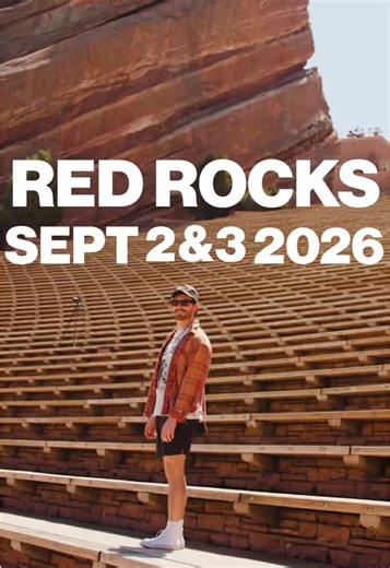 Denver you’ve been on my mind ❤️❤️❤️ We are so back!!! September 2 & 3 at Red Rocks. Join the pre-sale at the link in bio. More details coming soon