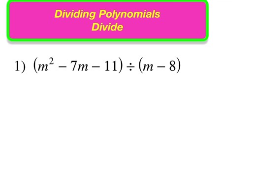 Dividing Polynomials #manhattan #nyc #harlem #bronx #puertorico