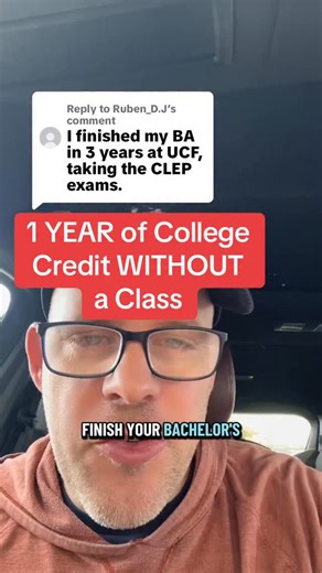 Josh See on Instagram: "Earn 1 YEAR of college credit for FREE without taking a class? These are the CLEP Exams. 34 different subject areas to choose from and 90 minutes long. ModernStates.org has free CLEP Exam study material for almost every exam. Once you get through the exam, they’ll give you a CLEP Exam voucher to go to the exam for FREE. #clep #collegehacks #collegetips #collegefreshman #collegesavings"