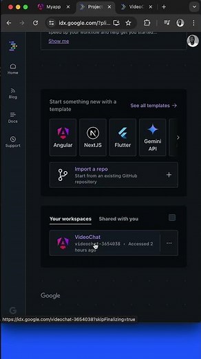 Project IDX: Build a Chat App With Angular #angular #idx #chat