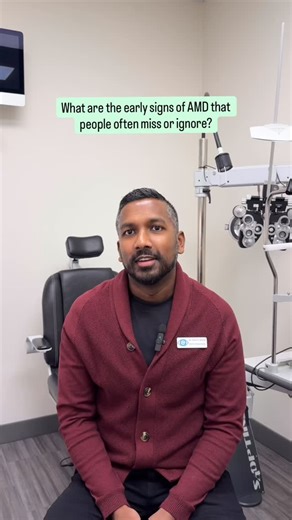 Early changes in vision aren’t always obvious. Knowing the warning signs of AMD and booking regular eye exams helps catch changes before they progress. #amdawareness #albertaoptometrist #maculardegeneration #eyehealthalberta #visioncheck | Alberta Association of Optometrists