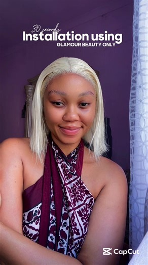 Install Glamour Lace Wig Spray in 30 Seconds