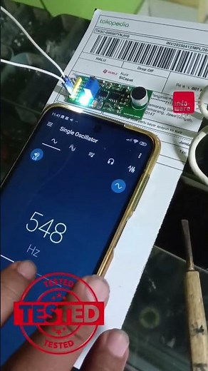 36456771186 test Sound Frequency Sensor Module Sound Activation LM567 aktifasi suara