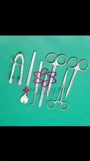 Ophthalmic Surgery Set Surgical Instruments Kit for Cataract & Chalazion Eye Care +923417330036