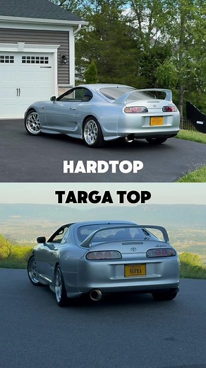 Here’s everything you need to know about the targa top MKIV Toyota Supra, how to remove it, and how it differs from the hardtop version. If you had to pick, which one would you choose!? #carculture #carsoftiktokcontest #cars #automotive #supra