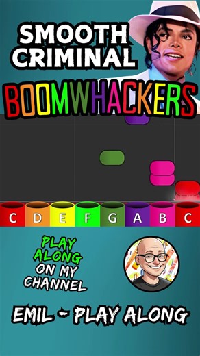 Smooth Criminal on Boomwhackers! #boomwhackers #music #playalong #musicclass #musiceducation