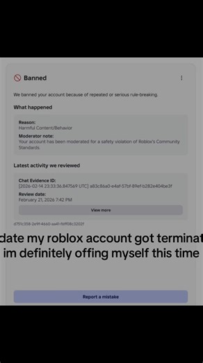 UGGHHH SCEWW YOU ROBLOX WHY DID U HAVE TO BAN ME FR I DIDNT DO ANYTHING WRONG #roblox #fyp #tiktok #fml