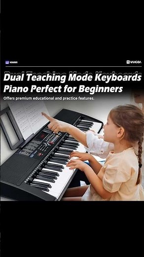 Discover the Magic of Vangoa 61 Key Keyboard Piano!