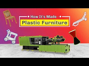 How are plastic chairs & other plastic products made? The Injection Moulding Manufacturing Process.