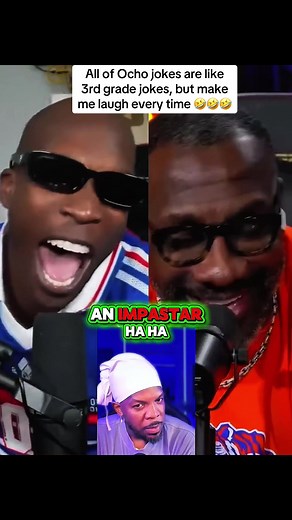 Ocho be cracking himself up 😂😂😂😂 #nightcap #shannonsharpe #ochocinco #joejohnson #funny