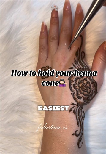 How to Hold Your Henna Cone: A Step-by-Step Guide