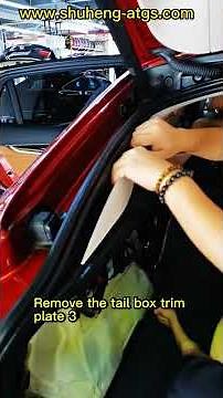 BMW X6 Power liftgate electric tailgate strut Power liftgate electric tailgate strut Installation V