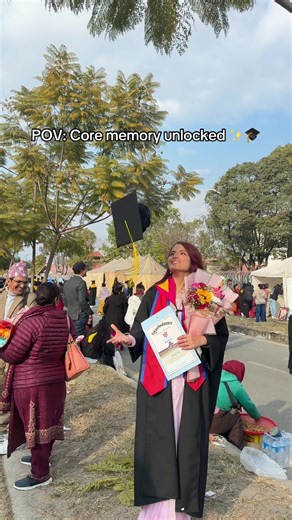 Graduation Celebration: A Core Memory Unlocked