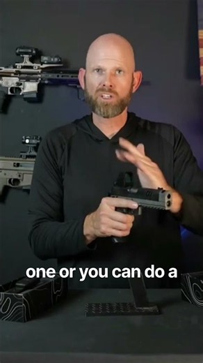 The right gun action for dry fire training With the VNSH Holster laser kit