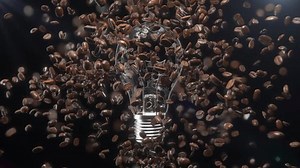 Slow Motion Extreme Closeup Exploding Coffee Stock Footage Video (100% Royalty-free) 3599972433 | Shutterstock