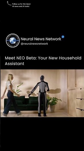 Say hello to NEO Beta, the cutting-edge humanoid robot from 1X Technologies!