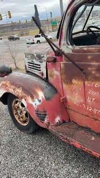 Cool old Dodge truck in Ogden, Utah