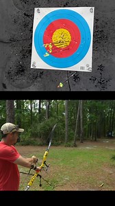 I Accidentally Shot My Camera… and THIS Happened 🤯 # archery #trickshots While bareshaft tuning my bow at 30m, I hit my camera with an arrow… and the craziest thing happened. The arrow kicked sideways, slapped the target, and somehow stuck in two places at once! I’ve shot literally millions of arrows, but this is a one-in-a-million accident.Have you ever seen anything like this before? 🔗 More archery tips, gear reviews & apparel at www.JakeKaminski.com ⸻ Gear used in this video: Akusta Power R