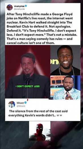 Kelvin hart Caught OFF GUARD - Fan Drags Tony Hinchcliffe #kevinhart #50cent #shorts