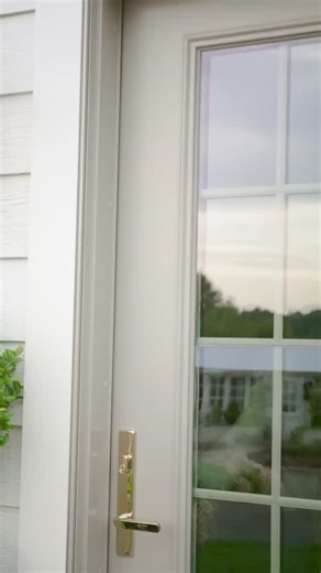 Renewal by Andersen Windows | Brand Ambassador Liz Marie Galvan knows cozy cottage style—and her new Ensemble® Entry Door in Sandtone with bright brass accents is the... | Instagram