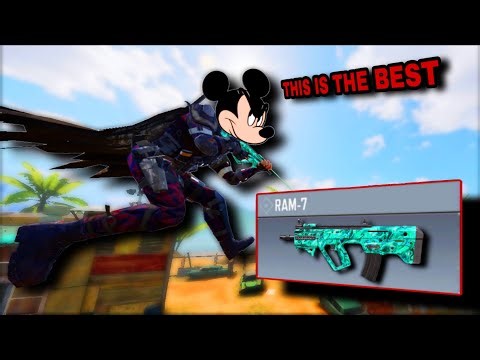 Using The RAM-7 With The Best Attachment In CODM (Mickey Mouse Voice)
