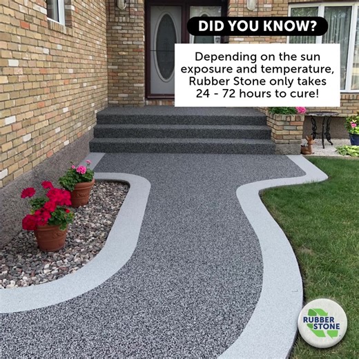 Transform Your Space with Quick-Curing Rubber Stone