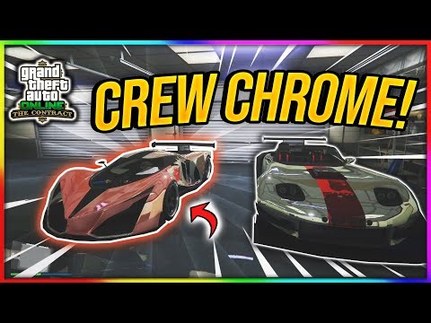 *NEW* HOW TO GET CHROME ON CREW COLOUR!! EASIEST METHOD GTA ONLINE (GLITCH)