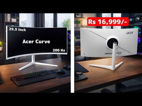 Acer Ultrawide Curved Gaming Monitor (29.5 Inch 200 Hz Gaming Monitor)