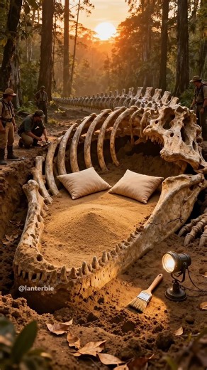 [ASMR] Sleeping on Giant Prehistoric Fossils 🦖 🌅 Which fossil discovery is your favorite? 👇 🦴 1. T-Rex Ribcage Dust 🏜️ 2. Triceratops Skull Sand 🐘 3. Mammoth Tusk Ash Experience the ultimate satisfying sounds of nature and history combined. Relax and listen to the crunch and poof of ancient earth, sand, and fine ash at a sunset excavation site deep in the forest. #ASMR #Satisfying #FossilDiscovery #DinosaurBones #NatureASMR