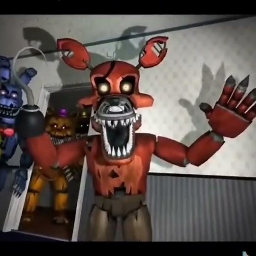 springtrap vs nightmares ☠️☠️#fnaf #animatronics #fnaf4