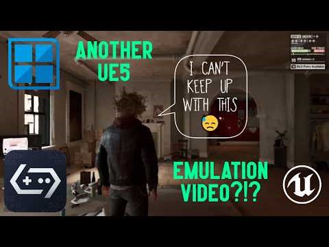 ANOTHER UE5 Emulation on Android video! ANOTHER easier way to apply Engine.ini Mods?