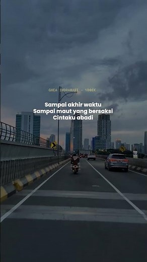 Lalu aku memandangmu Dan tersadar Ghea Indrawari - 1000x (Lirik Lagu)