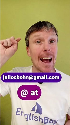 COMO PERGUNTAR E DIZER O EMAIL em inglês #short