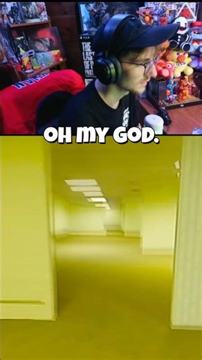 THIS IS SCARY: Backrooms MOVIE TRAILER REACTION! #backrooms #movie #reaction #shorts