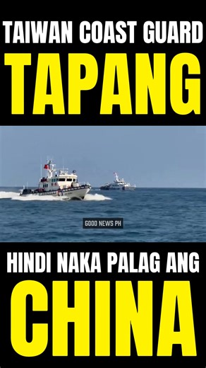 1.6M views · 10K reactions | Ang TAPANG! Taiwan Coast Guard pinalayas ang China Coast Guard na ilegal na pumasok sa kanilang nasasakupan. #fypシ゚viralシ #reelsvideoシ #fbreelsvideo #fbpost2025 #BREAKING #LatestNews #Philippines #trending #viral | GOOD News Philippines | Facebook