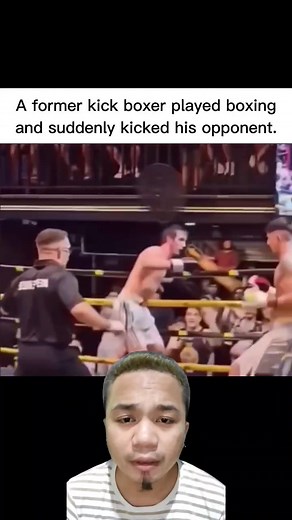 883K views · 6.3K reactions | A former kick boxer played boxing and suddenly kicked his opponent. #boxing #boxingnews #boxingfans #boxingknockouts #combatsports | Feeling Gwapo | Facebook