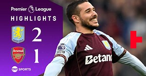Highlights: Aston Villa end Arsenal's 18-game unbeaten streak with injury-time Buendia winner