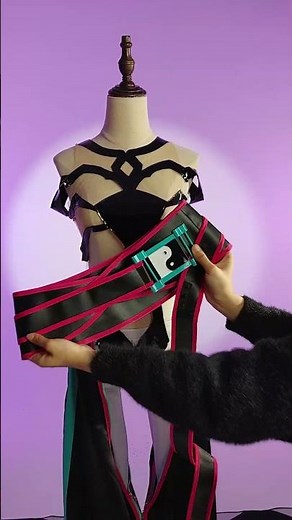 How to Style Juri's FULL FIT! 😈#streetfightercosplay #jurihan #streetfighter6 #cosplaycostume