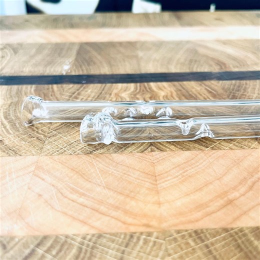 One Hitter Glass Pipe, Pocket Glass Smoking Pipe, Handmade Clear Glass Smoke Pipe, Party Favor, 420 Gift, Smoker Accessory Gear - Etsy