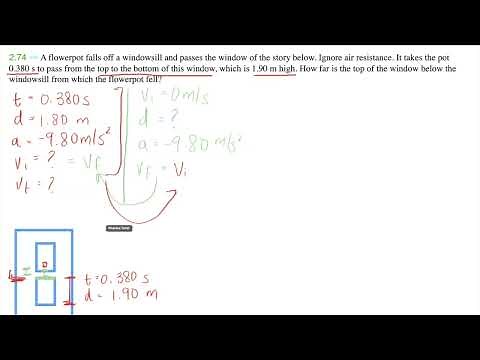 2.74 University Physics Flower Pot Problem (READ DESCRIPTION)