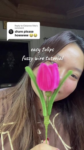 Fuzzy Wire Tulips Tutorial: Craft Beautiful Blooms