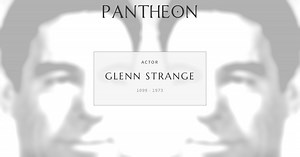 Glenn Strange Biography | Pantheon