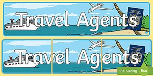 Travel Agents Display Banner