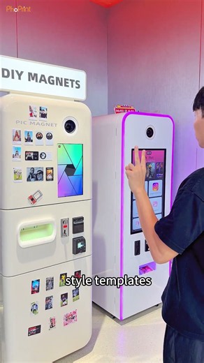 Turn Your Photos Into Custom Fridge Magnets! #photobooth #phoprint
