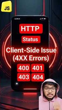 400 HTTP Status Code #httpstatuscodes #http #programming #client #viral #coding #programming