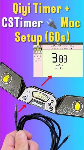 How to Connect QIYI Timer to CSTimer on Mac (1 Minute Setup!) #rubikscube #goviral