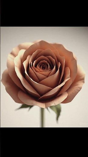 "Stunning Origami Rose Tutorial: Create a Beautiful Paper Flower in Minutes!" 🌹✨