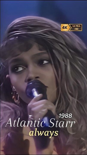 💖Always (4K Video) - Atlantic Starr🌸80's Best Love Song Ever +Lyrics #nostalgia #lovesong #shorts