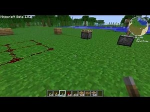 Minecraft Redstone for Beginners Part 1 - The Basics