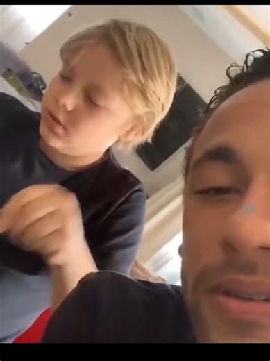 Davi e papai ❤️ #neymarjr #neymar #davilucca